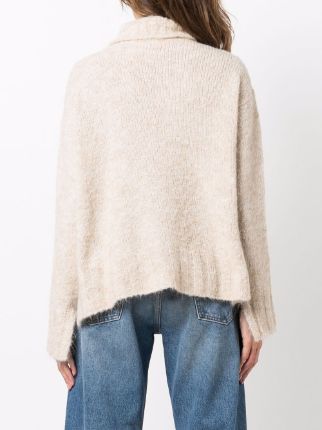 roll-neck knitted jumper展示图