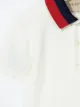 Gucci Kids stripe-edge cotton polo shirt