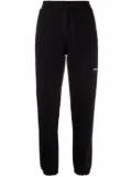 MSGM logo-print cotton joggers - Black