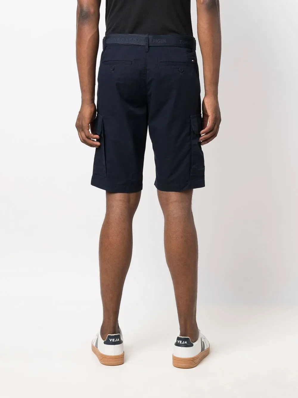 фото Tommy hilfiger шорты чинос с поясом