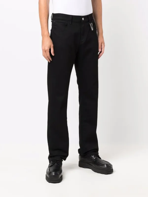 1017 ALYX 9SM straight-leg Jeans | Black | FARFETCH