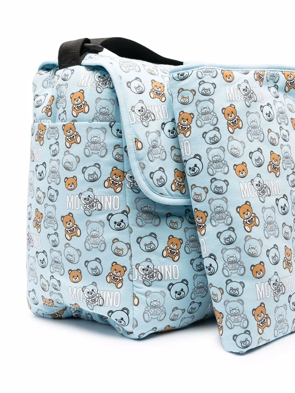 фото Moschino kids пеленальная сумка с принтом teddy bear