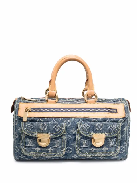 denim monogram Neo Speedy handbag 
