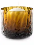 Venini Night In Venice candle holder - Brown