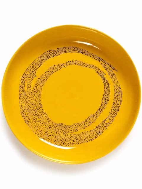 Serax FEAST swirl-dots high plate (22cm)