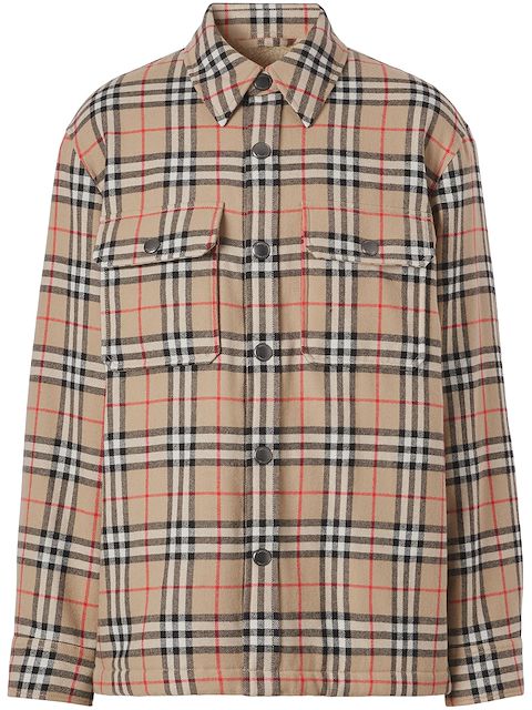 Burberry Vintage check shirt jacket