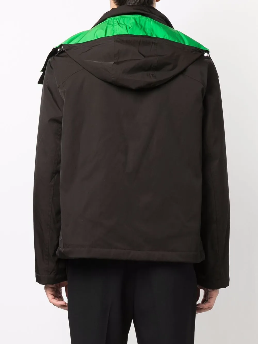 фото Bottega veneta куртка на молнии с потайным капюшоном