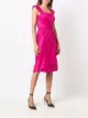 Yves Saint Laurent Pre-Owned 1990 wrap-detail satin dress