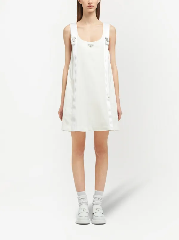 prada pinafore mini dress