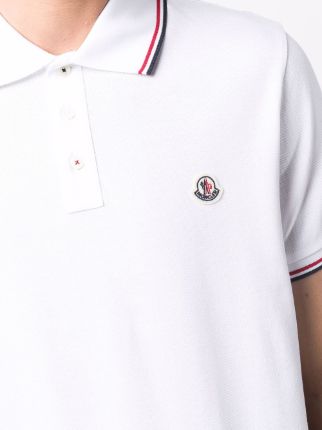 logo-patch polo shirt展示图