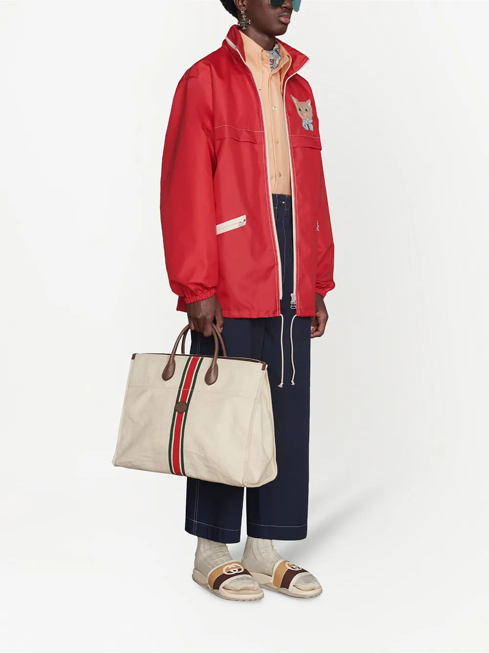 Bild 2 von Gucci Jacke mit Katzen-Patch