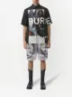 Image 2 of Burberry mermaid-print silk-twill button-down shirt
