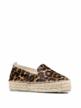 leopard-pattern espadrilles展示图