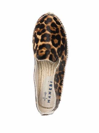 leopard-pattern espadrilles展示图