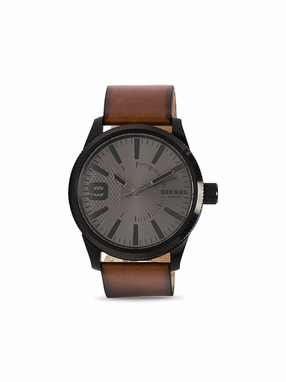 Diesel Orologio Rasp Total Brown 46mm - Marrone