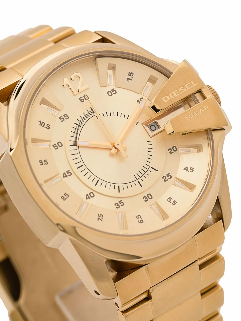  Diesel Master Chief Three-hand 45mm - Gold 