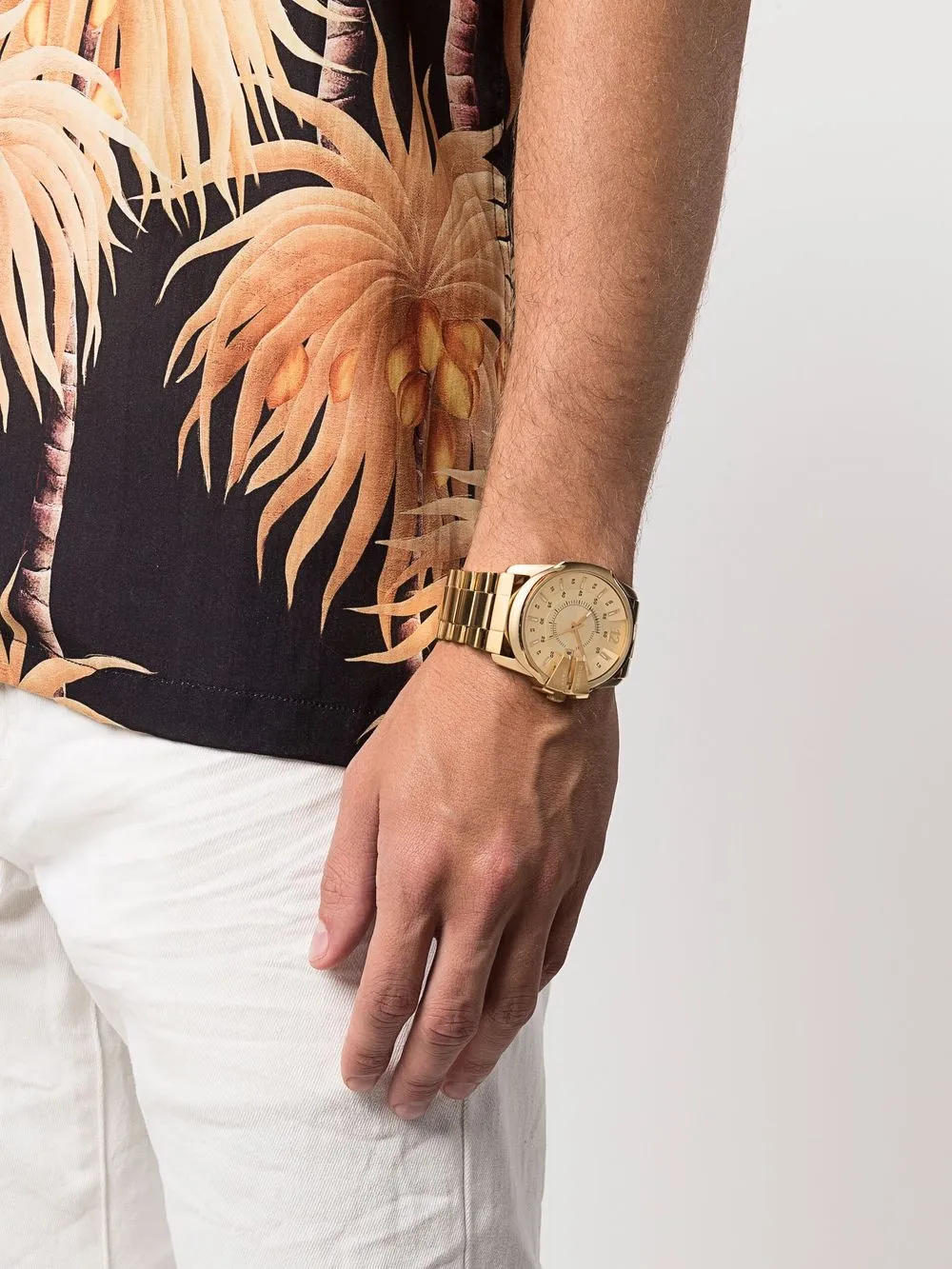  Diesel Master Chief Three-hand 45mm - Gold 