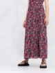 LIU JO tiered floral maxi dress