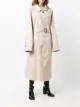 Maison Margiela Mantel mit Taillengürtel