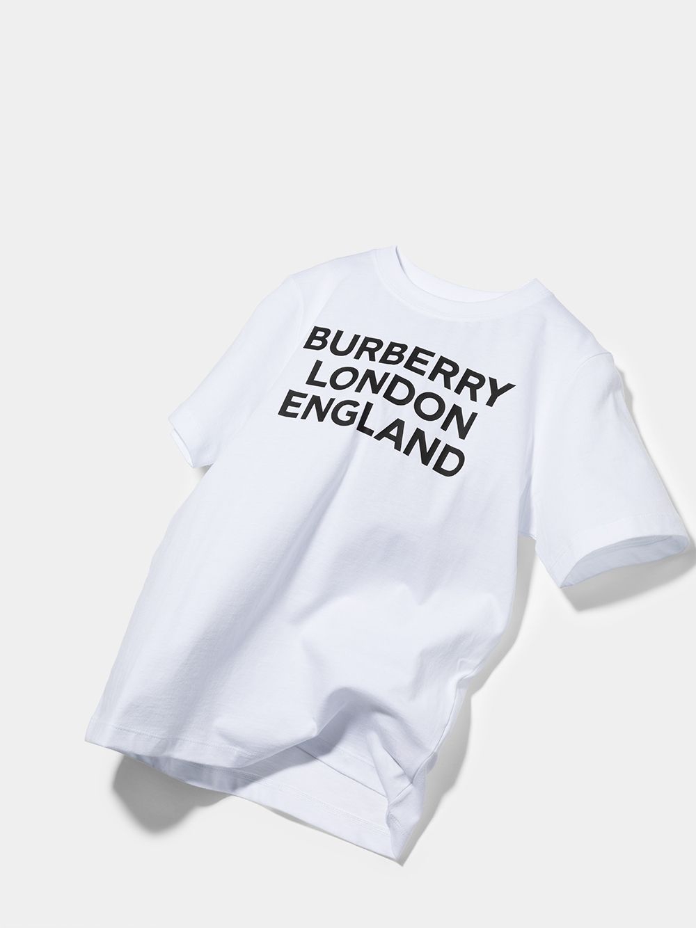 фото Burberry kids футболка с логотипом