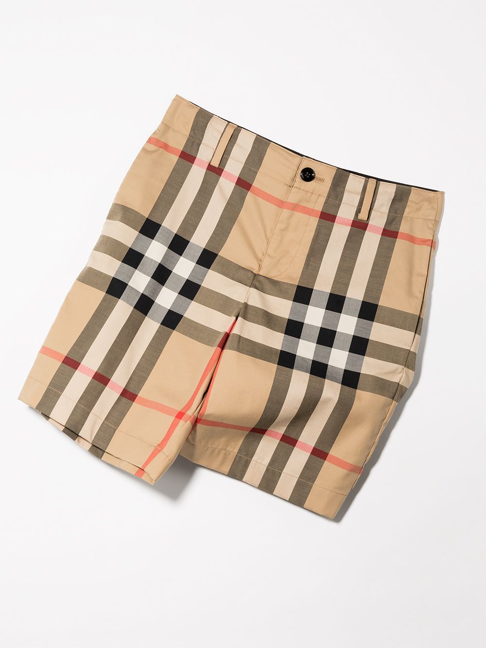 фото Burberry kids шорты в клетку vintage check