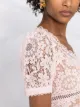 Self-Portrait Kleid mit Spitze