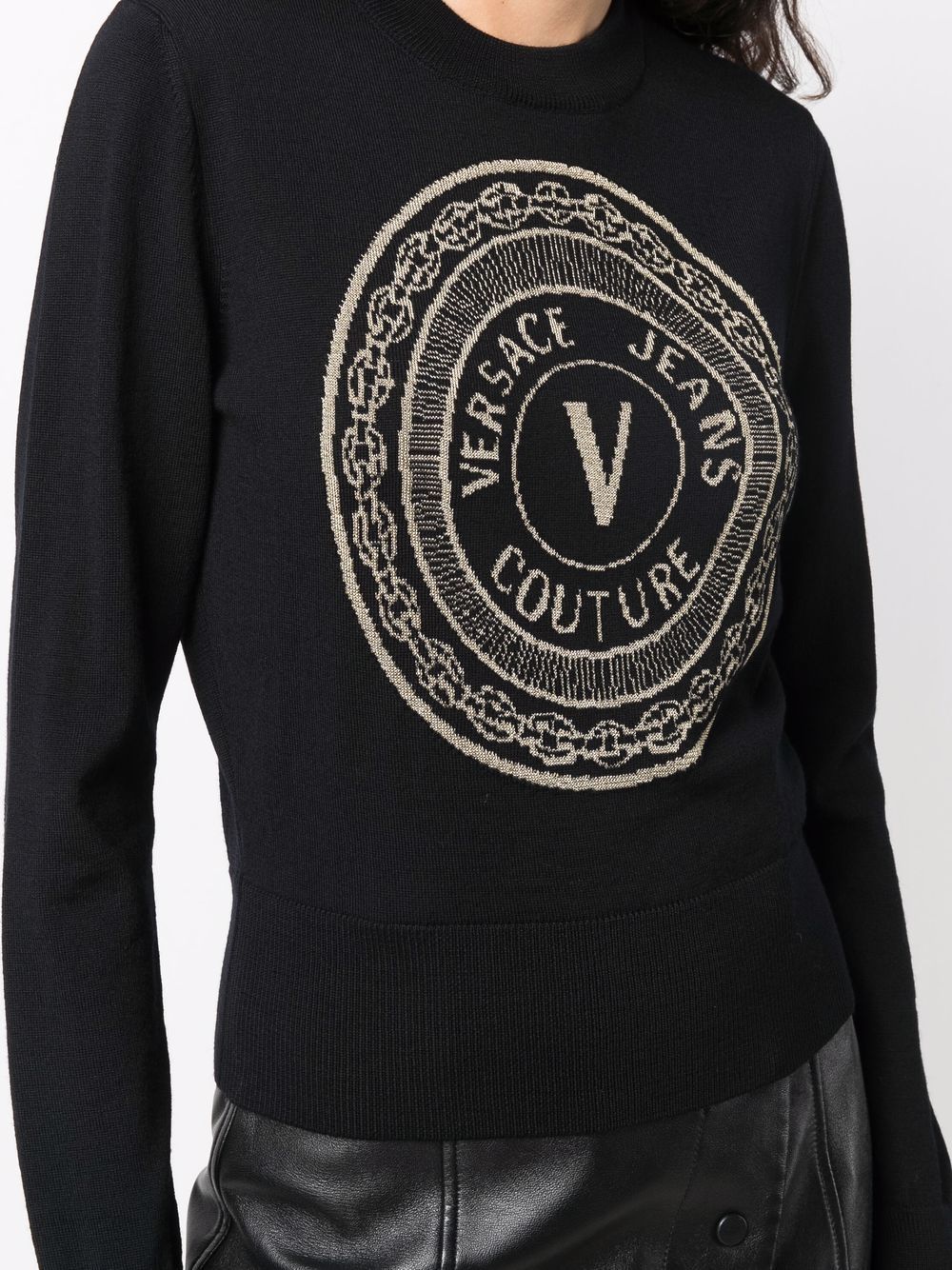 фото Versace jeans couture джемпер с логотипом