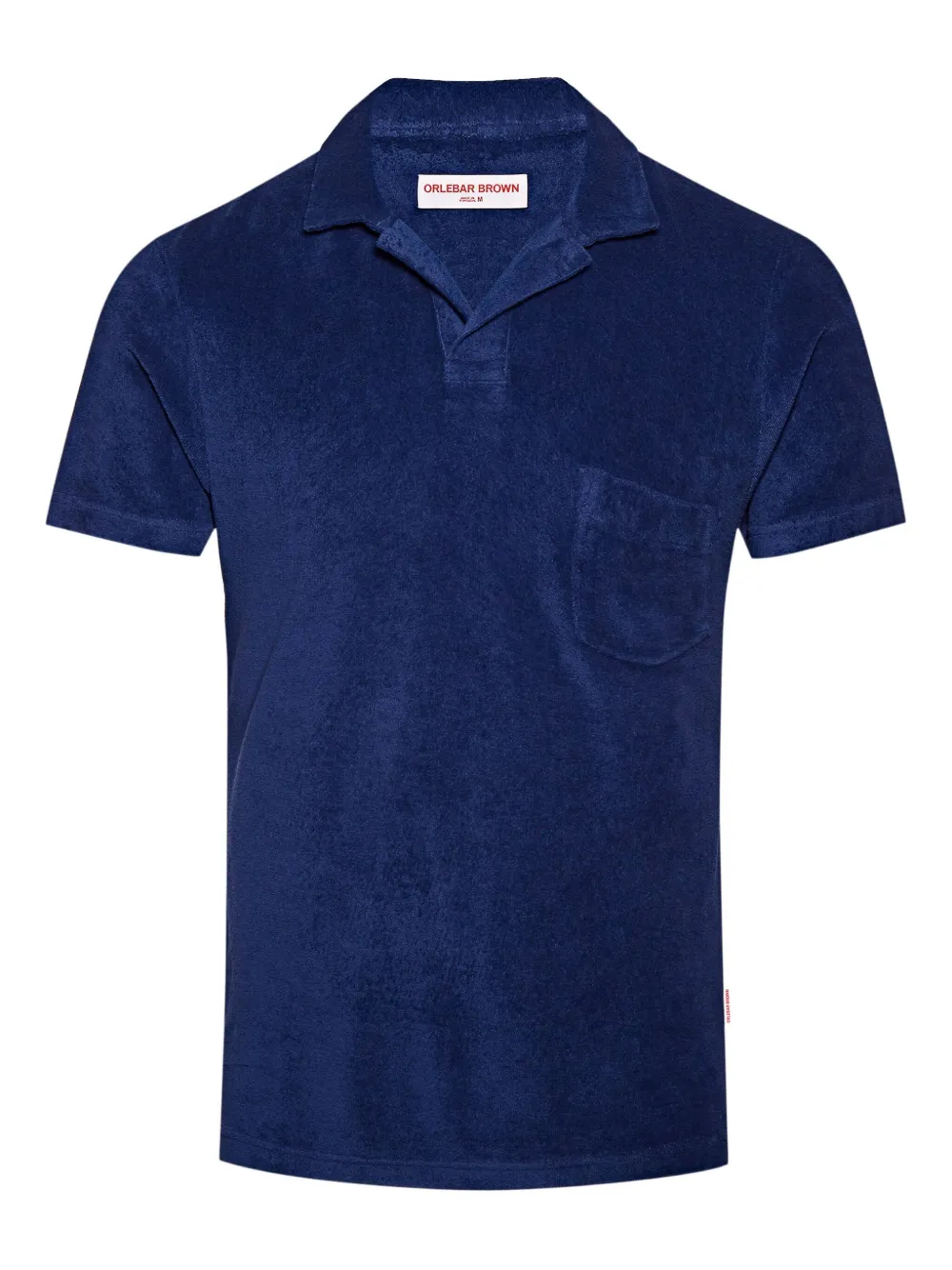 Orlebar Brown short-sleeved polo shirt | Blue | Image 1