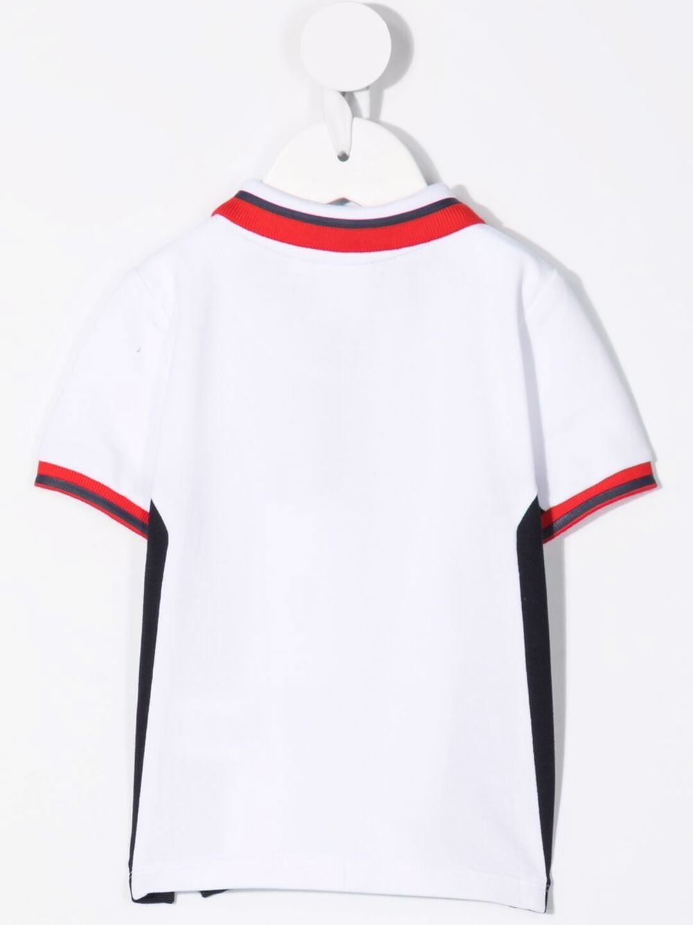 Image 2 of BOSS Kidswear logo-print cotton polo shirt