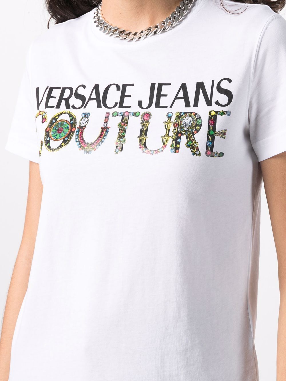 фото Versace jeans couture футболка с логотипом