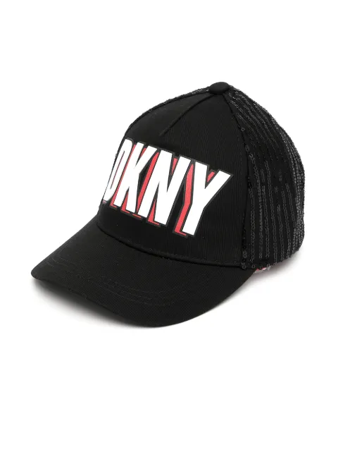dkny kids logo印花棒球帽