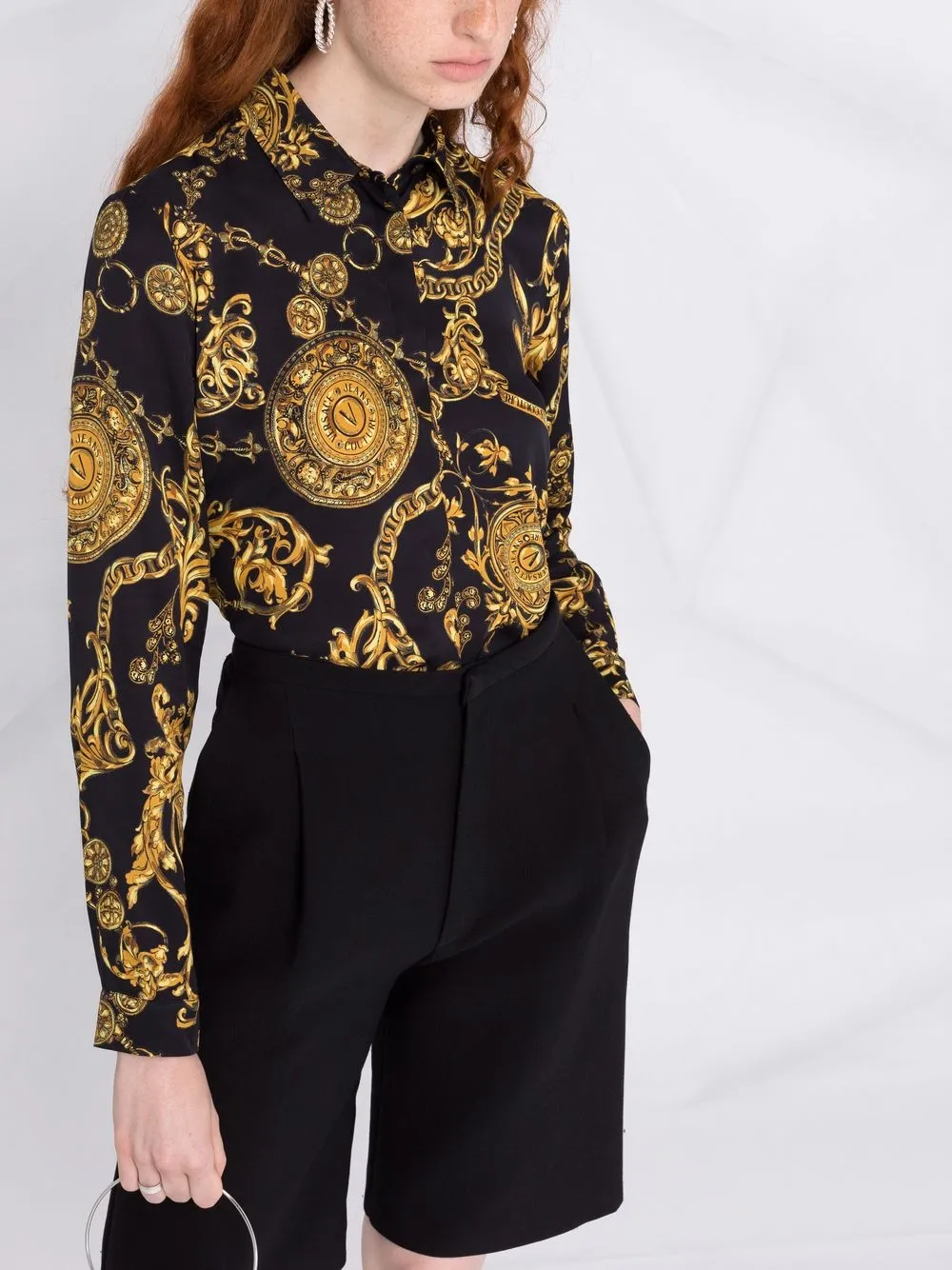 фото Versace jeans couture рубашка regalia baroque