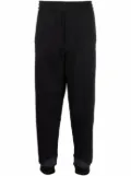 Helmut Lang logo-patch track pants - Black
