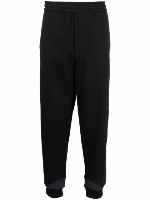 Helmut Lang logo-patch track pants