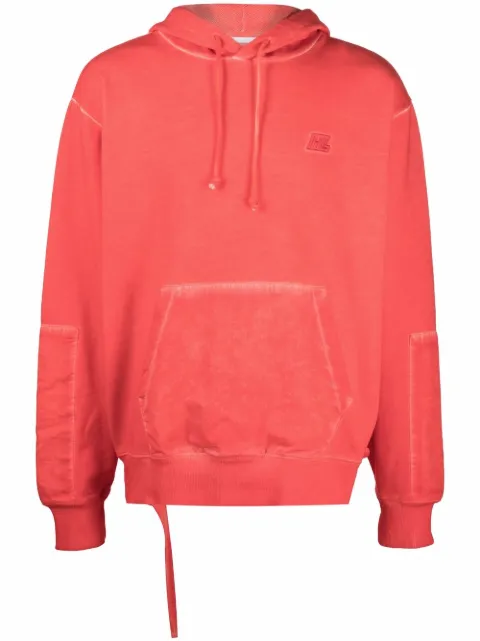 Helmut Lang hoodie con logo bordado