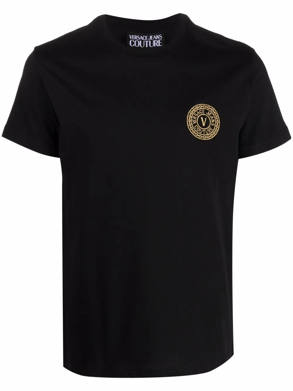 фото Versace jeans couture футболка с логотипом v-emblem