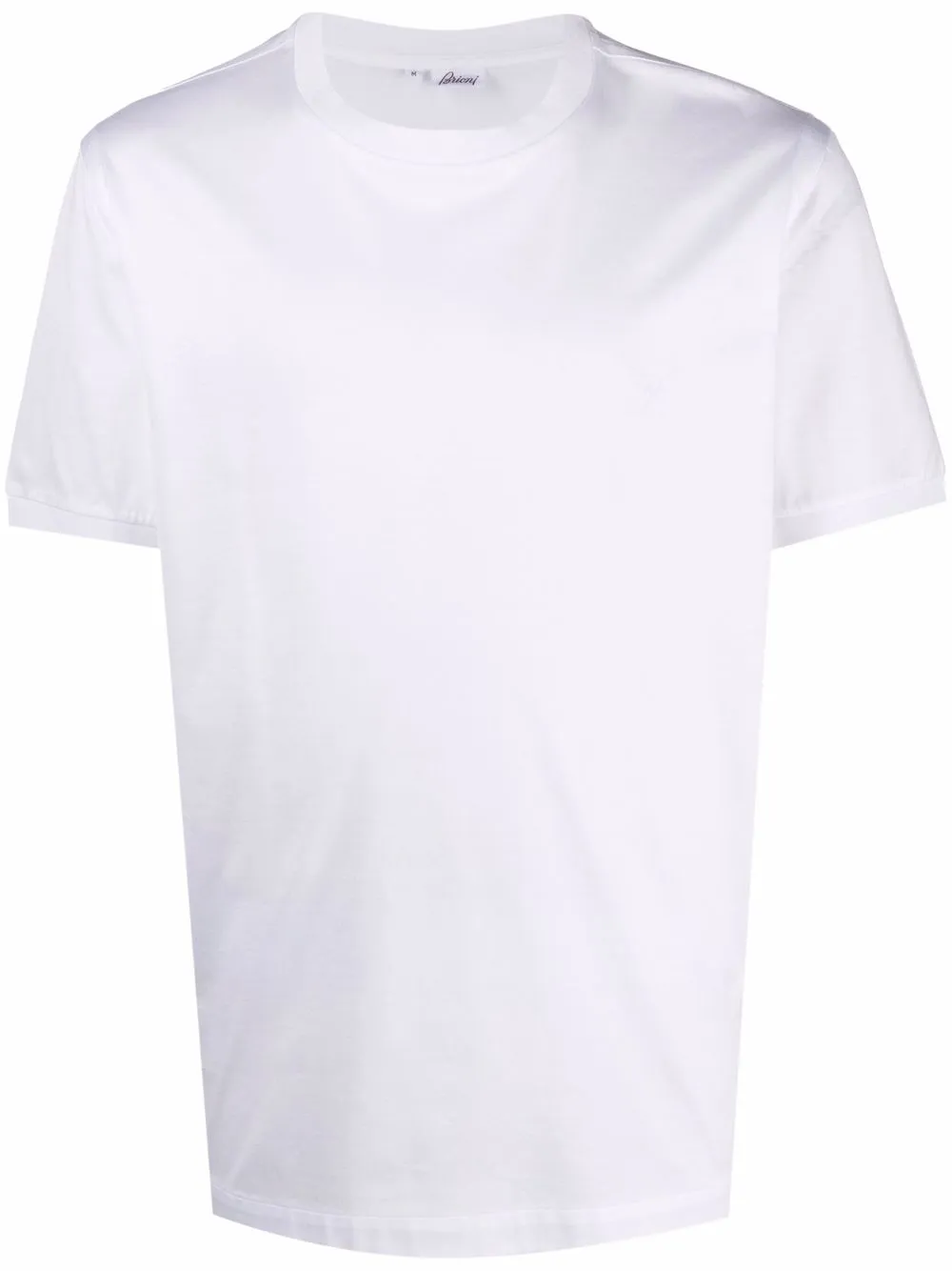 

Brioni playera con cuello redondo - Blanco