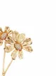 Oscar de la Renta Cosmos flower brooch