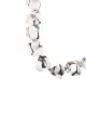 Oscar de la Renta irregular disk necklace