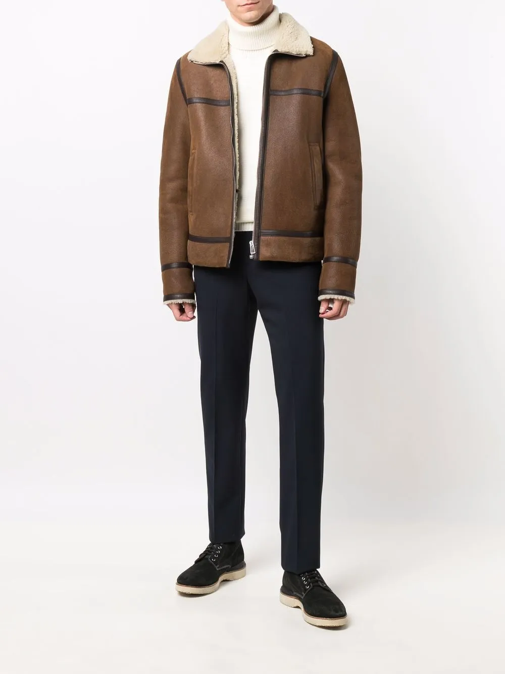Roberto Collina Wollen coltrui - Beige