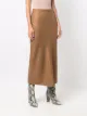 Jil Sander panelled high-waist wool skirt