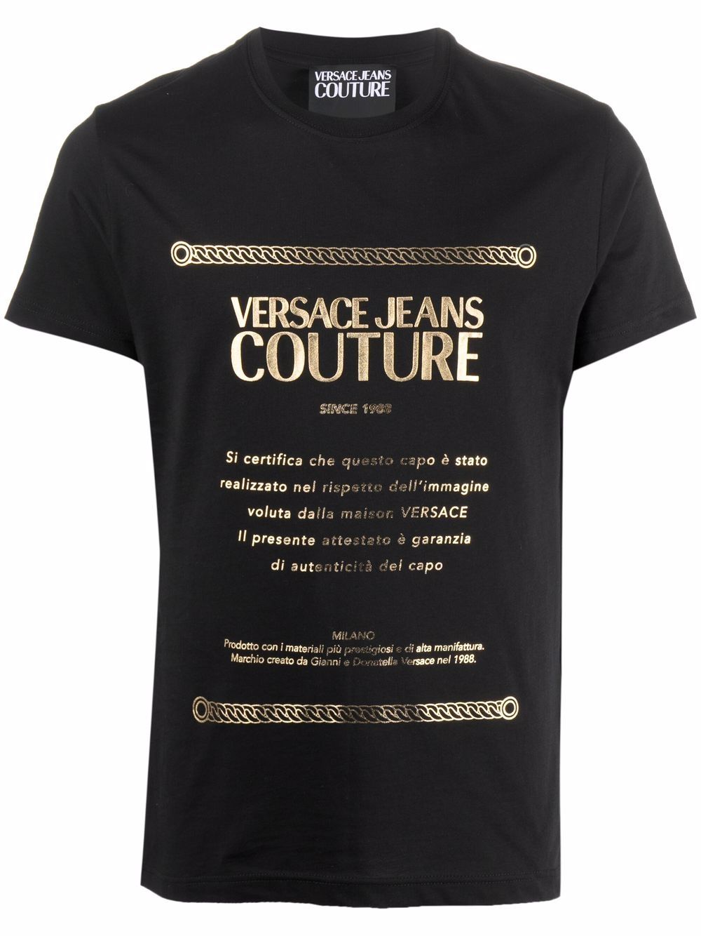 фото Versace jeans couture футболка с логотипом