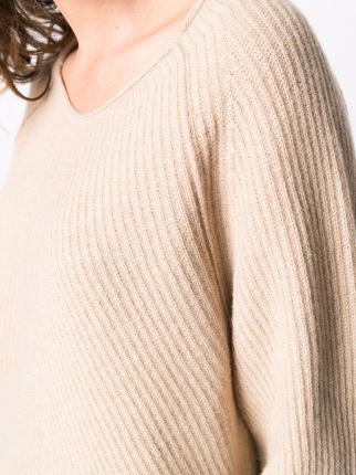 Angelie ribbed knit jumper展示图