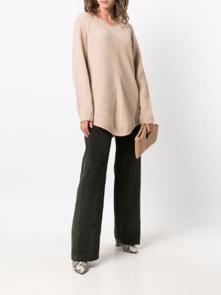 Angelie ribbed knit jumper展示图