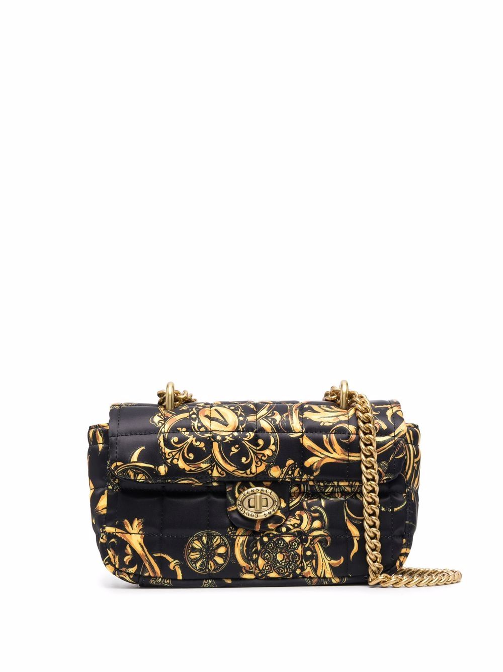 Versace Jeans Couture Barocco Quilted cross-body Bag - Farfetch