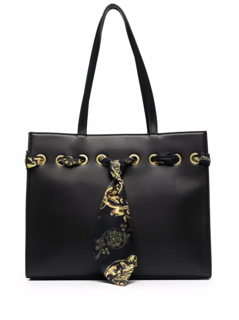 Versace Jeans Couture Bolsa tote com lenço barroco