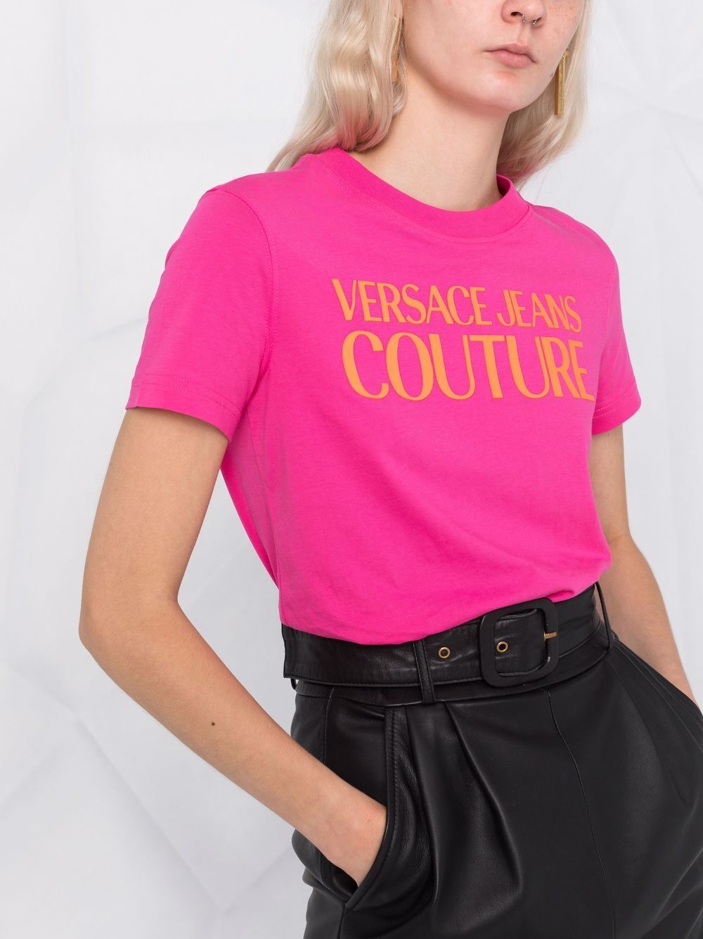 фото Versace jeans couture футболка с логотипом