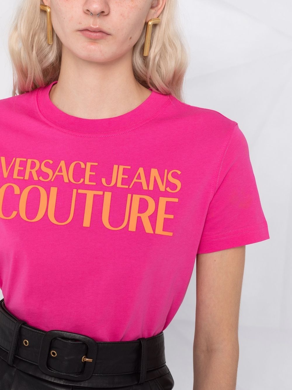 фото Versace jeans couture футболка с логотипом