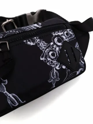 baroque pattern-print belt bag展示图