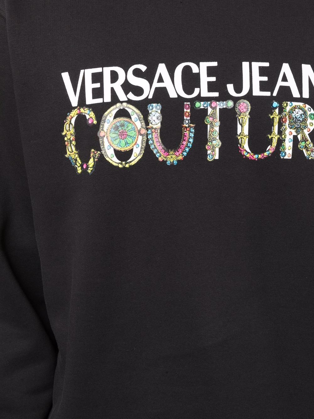 фото Versace jeans couture толстовка с логотипом